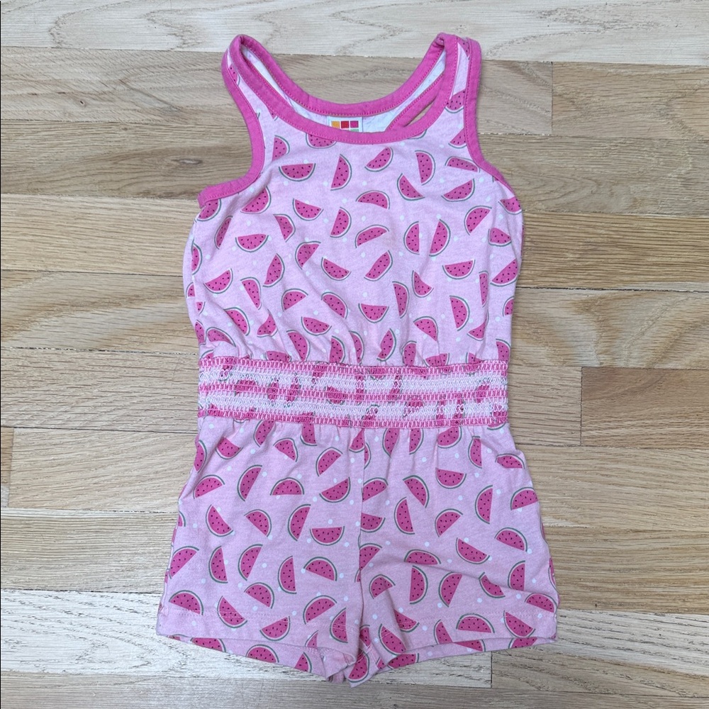 Healthtex Pink and White Romper